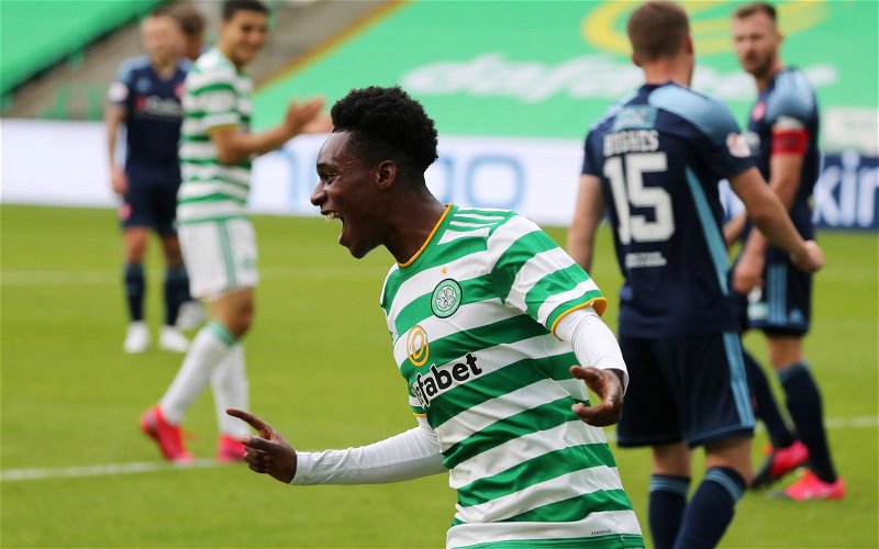 Image for Confident teenager hits all the right notes as he drives Celtic on