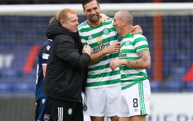 Image for Scott Brown jumps to defence of under fire team-mate