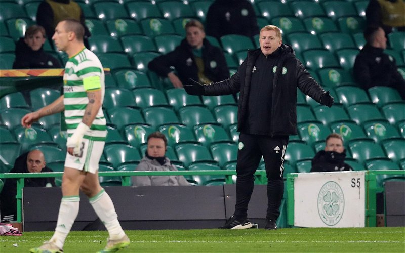 Image for Neil Lennon discusses the C-word
