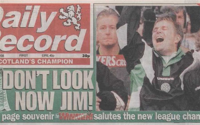 Image for Jim White is outed by the Daily Record