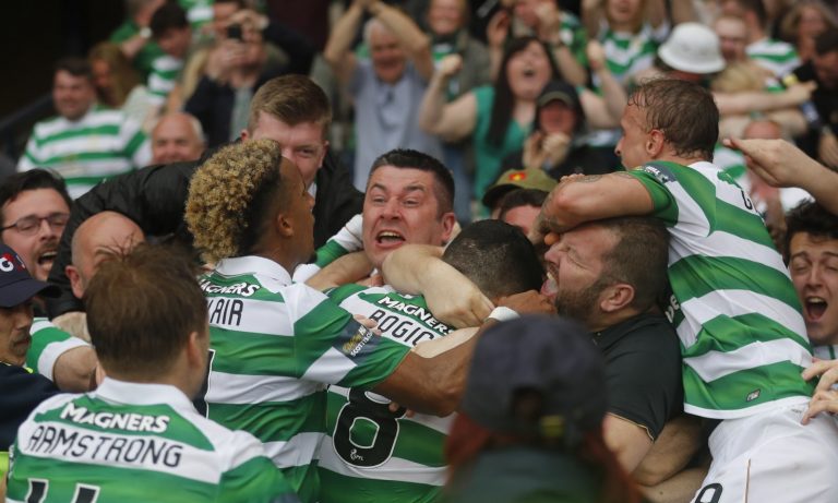 Rogic celebrates