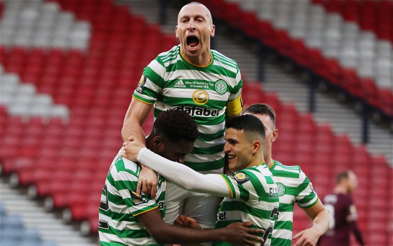 Image for Scott Brown’s brilliant reaction to Celtic fan video that went viral