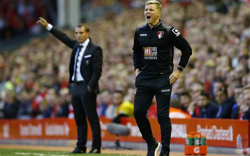 Image for The surprising comparison between the records of Eddie Howe and Brendan Rodgers