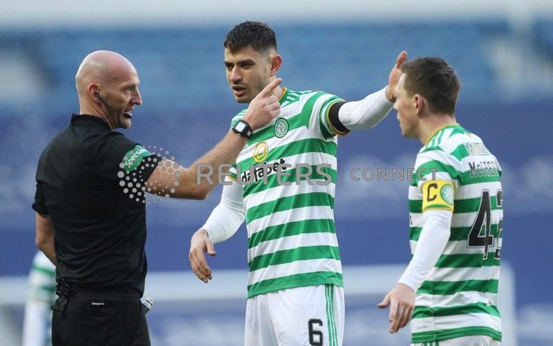 Image for Ange Postecoglou put on the spot over Scottish referees
