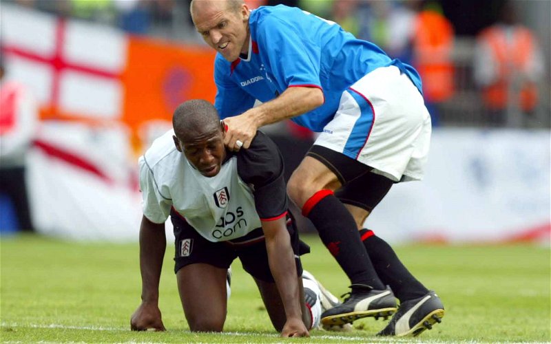 Image for Another classic fail from Alex Rae as he welcomes Ibrox legend to Reading