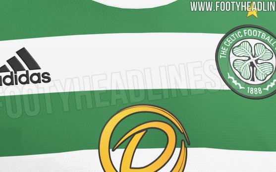 Image for Footy Headlines reveals Celtic home kit for 21/22 season
