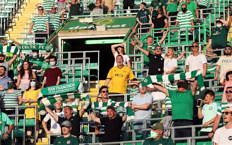 Image for Celtic get important stadium go-ahead as fans return
