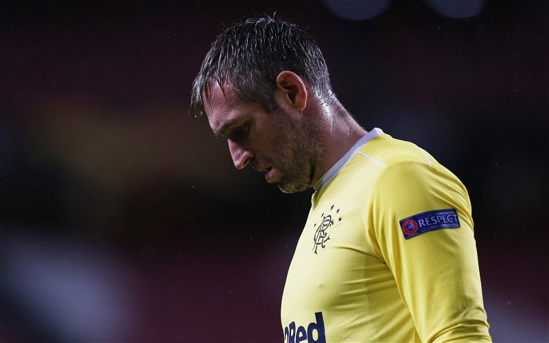 Image for ‘McGregor is costing us the league’ ‘Never play Allan McGregor again, his time is over’ ‘If Celtic win the league in May, it’s solely down to Allan McGregor’ Loyal Ibrox fans turn on the Leg End Allan McGregor