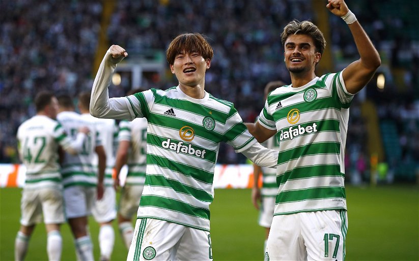Image for ‘Terrific to watch’ ‘unleashing his inner Paul Scholes’ ‘World class that pass’ Celtic fans react to Kyogo’s wonder goal