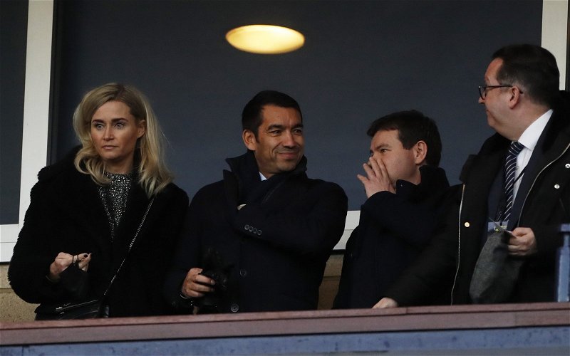 Image for Van Bronckhorst camp hits back as dirty war gets underway over Ibrox sacking