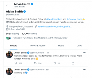 Aidan Smith Celtic Way