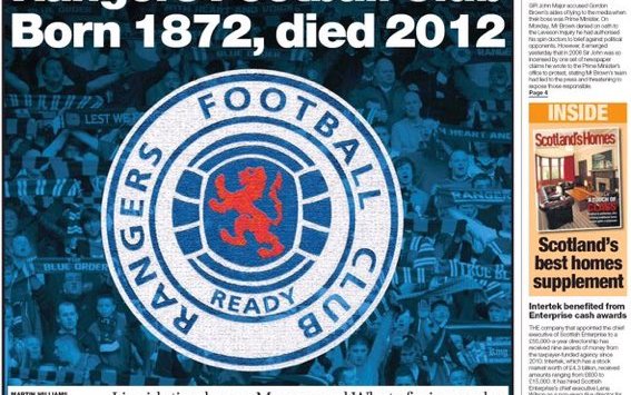 Image for The Herald goes mainstream over Ibrox cash crisis