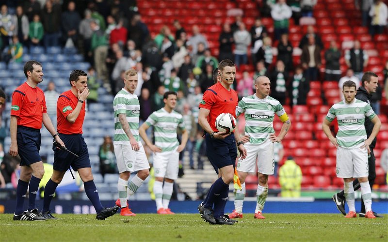 Image for ‘Shouldn’t even be allowed to enter a football stadium again’ ‘absolute travesty’ ‘What’s the point anymore’ Celtic fans hit out at ropey ref Alan Muir