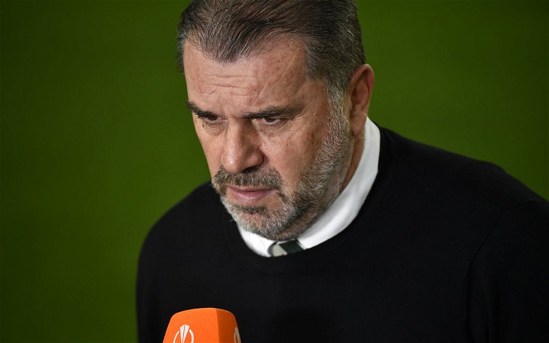 Image for Ange Postecoglou toys with Sky Sports as they dig for unrest with three Celtic players