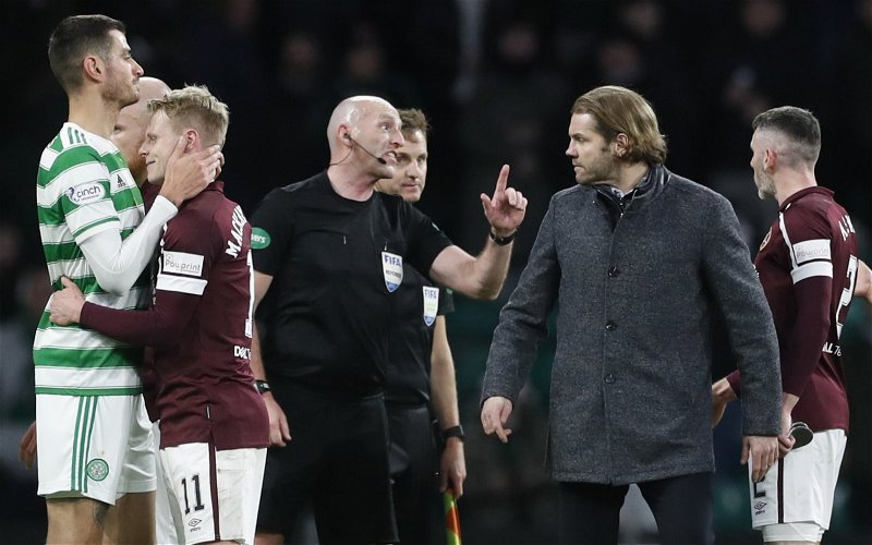 Image for No decapitations-Three Celtic Park red cards that Robbie Neilson seems to have overlooked