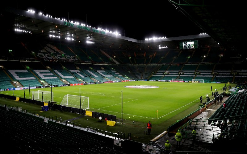 Image for Incredible Celtic Park By Night drone image emerges