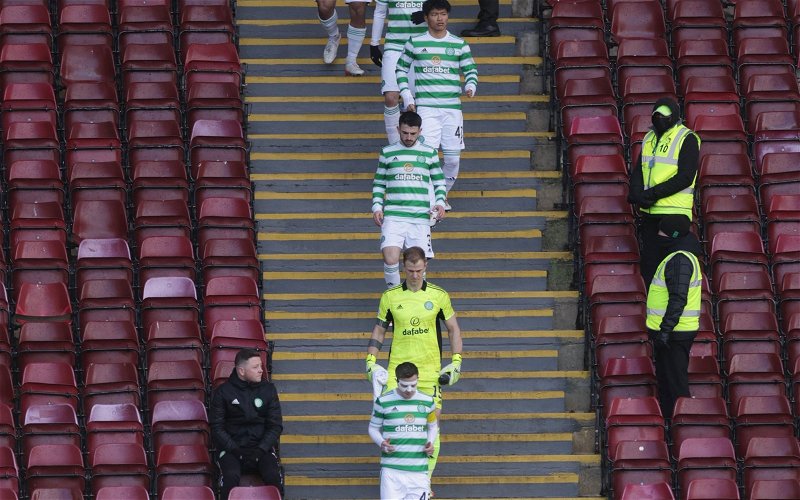 Image for Hilarious- Watch the ‘fury’ of well spoken Motherwell Ultra at Celtic fans caught in full!