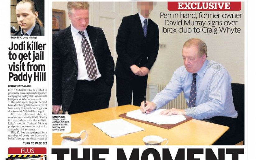 Image for ‘Desperate, pathetic nonsense’ ‘And so it begins’ ‘Can smell the desperation’ Daily Record taken to task over blatant cheating
