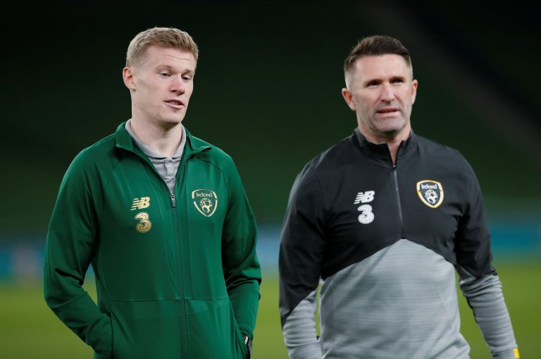Robbie Keane, James McClean