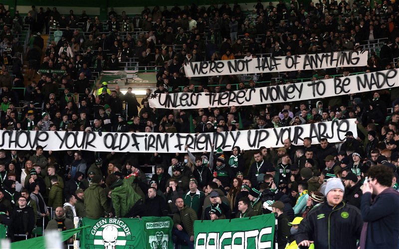 Image for We’re not half of anything… Green Brigade send direct reminder to Celtic board over Sydney jaunt