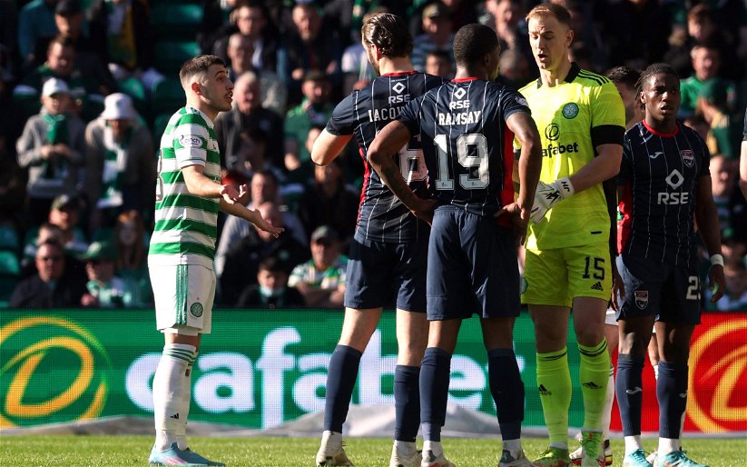 Image for No penalty for this? Watch the clear handball that Don Robertson refused to give Celtic a penalty for
