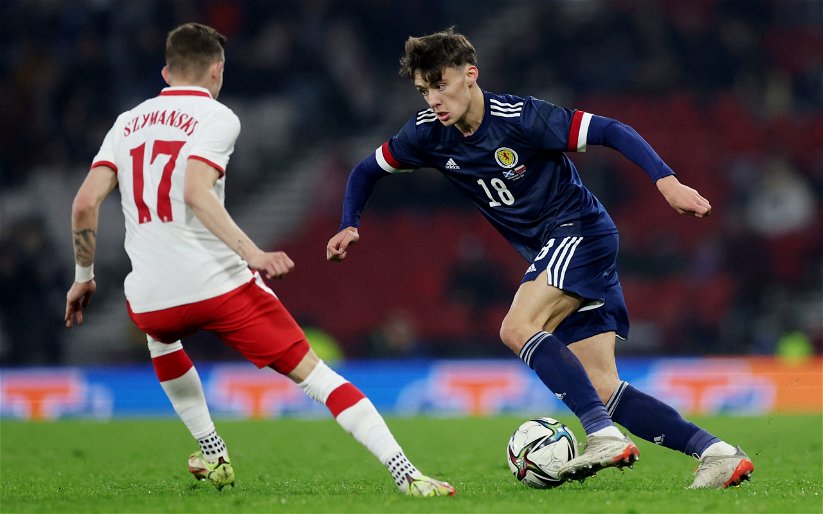 Image for Andy Robertson II as AC Milan linked with summer move for discarded Celtic teenager