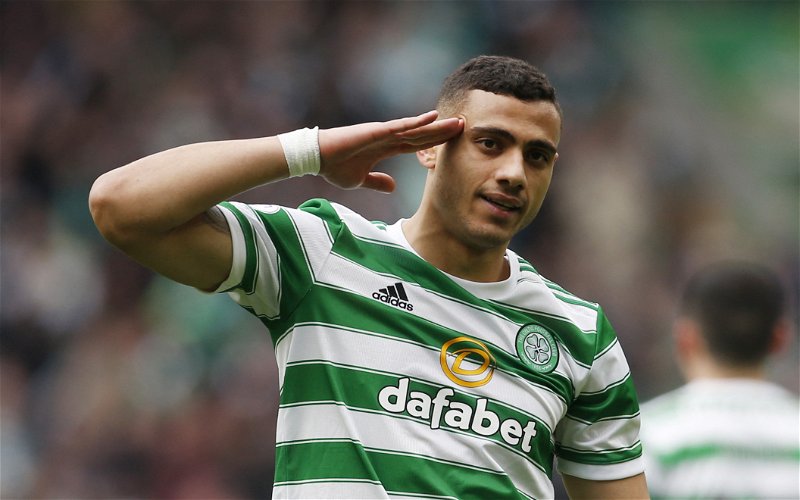Image for Giakoumakis training images gives Celtic massive title boost
