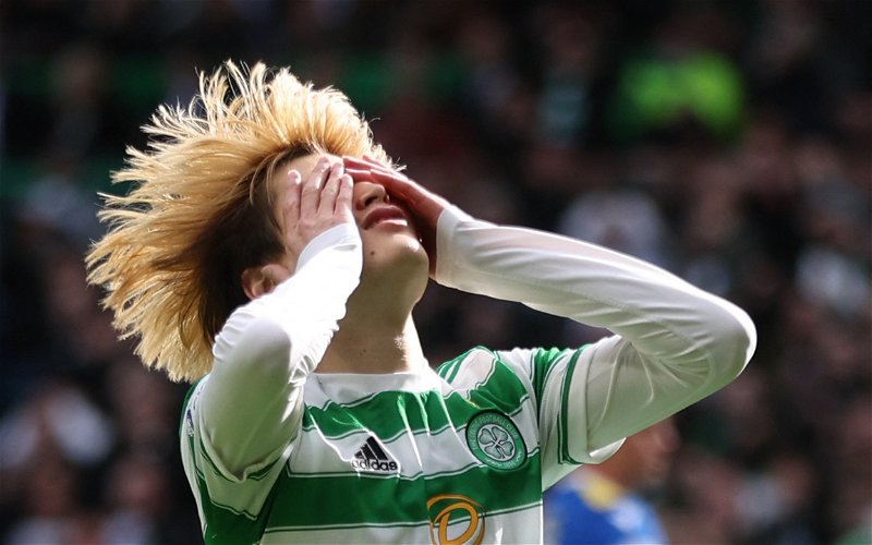 Image for What a win! Kyogo thanks Celtic fans as he returns to action