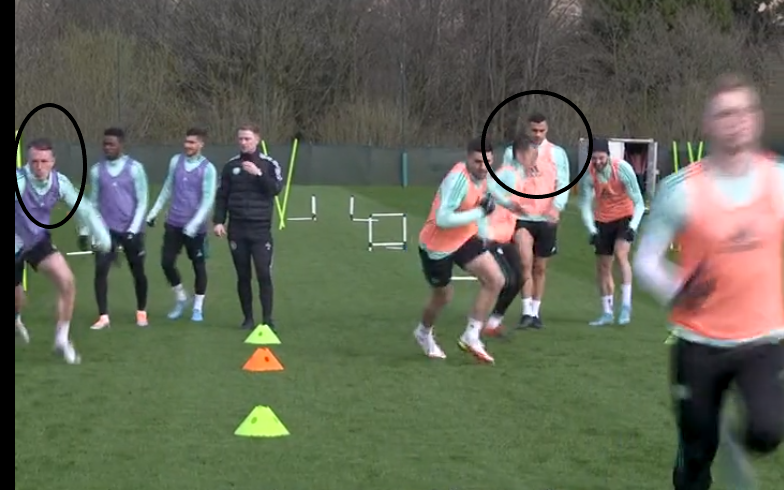 Image for Giorgos Giakoumakis spotted in Celtic training clip?