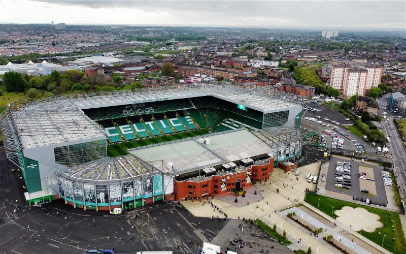 Image for Fuller image emerges of the new Celtic Park stadium wrap