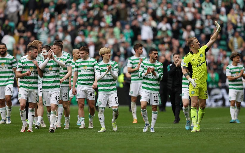 Image for Soak in the Celtic Park full-time scenes- watch the Sky Sports video