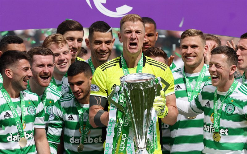 Image for Scenes! Watch the dressing room video as Celtic players celebrate in style