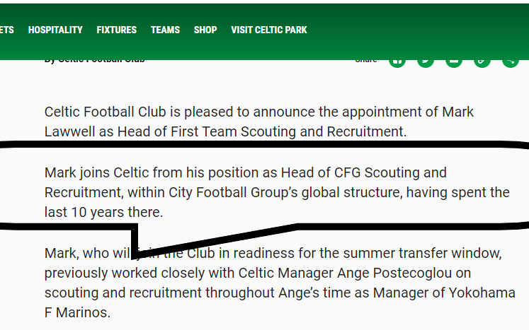 Image for 13 appearances- Mark Lawwell’s horrific legacy continues to dog Celtic with more to follow