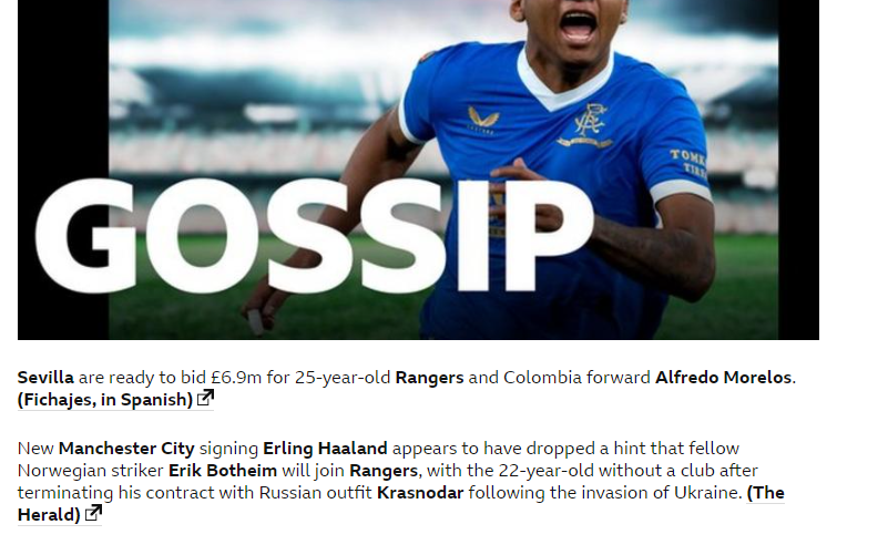 Image for ‘Not ready’ Neutered BBC Scotland bodyswerve the Alfredo Morelos issues