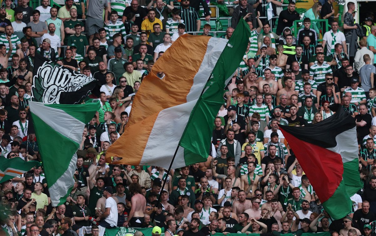 Video: Thousands of Celtic fans start to arrive in Madrid