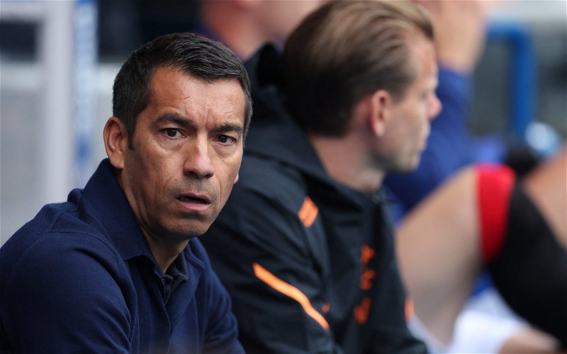 Image for OFFICIAL Van Bronckhorst sacked as Ibrox is plunged into chaos