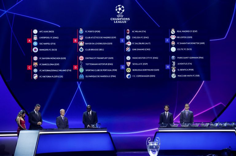 Champions League draw 2022