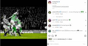 Jullien Celtic farewell