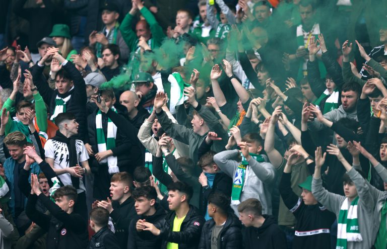 Hibs fans