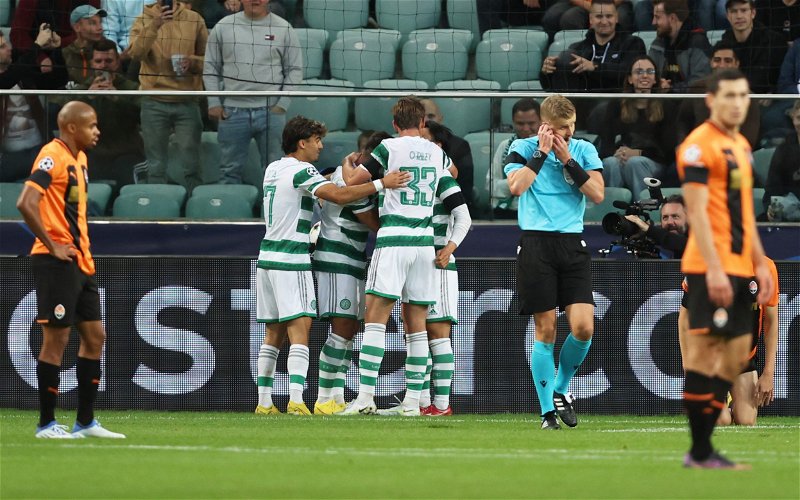 Image for Celtic improve on results by Chelsea, Spurs and Liverpool but the Daily Mail report avoid collapse!