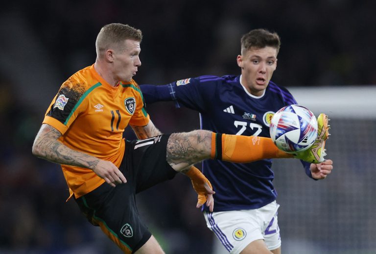 James McClean, Aaron Hickey