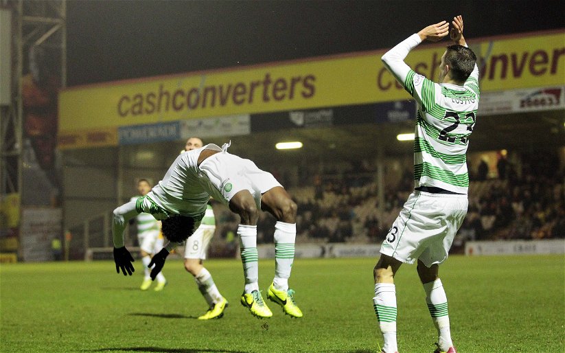 Image for Efe doing Efe things- one Celtic maverick salutes another