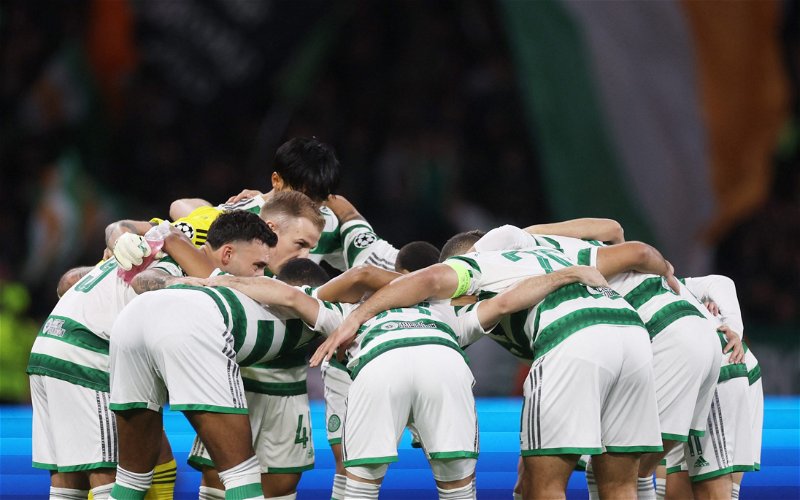 Image for Unique image captures Celtic’s Champions League fortunes
