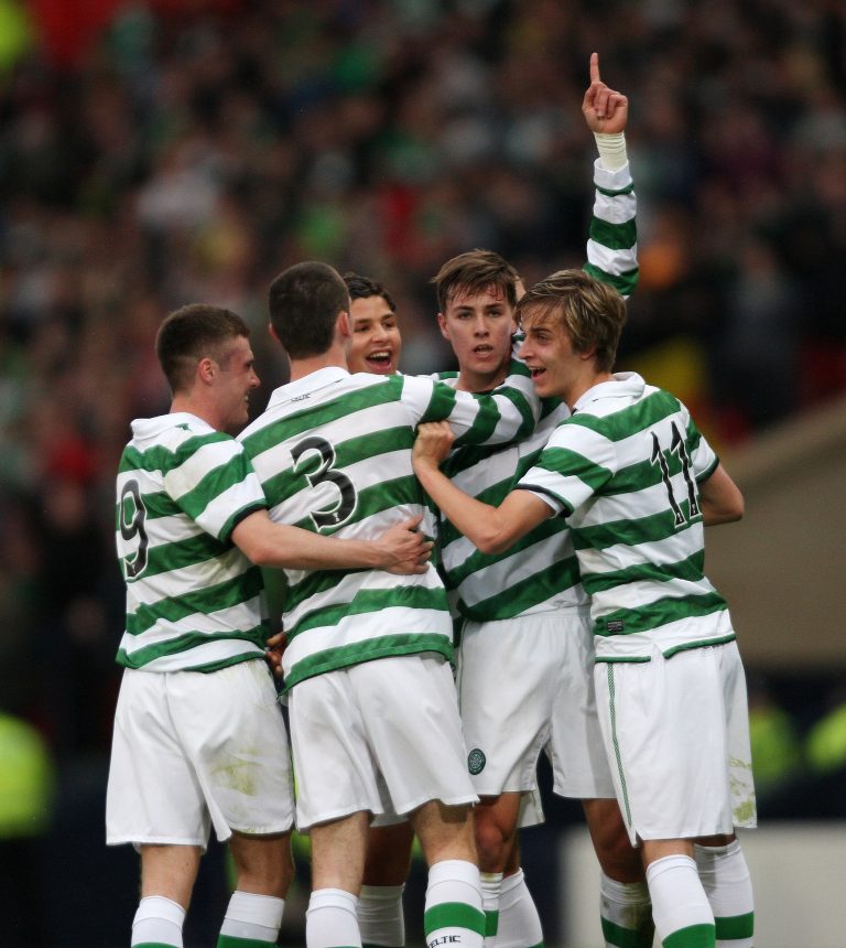 Celtic v Queen of the South Scottish FA Youth Cup Final