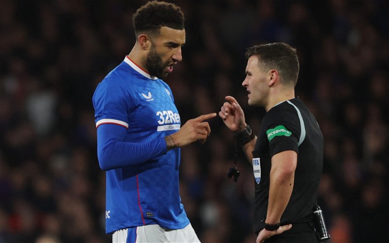 Image for Chris Sutton hits out at double Goldson handball ignored by Robertson