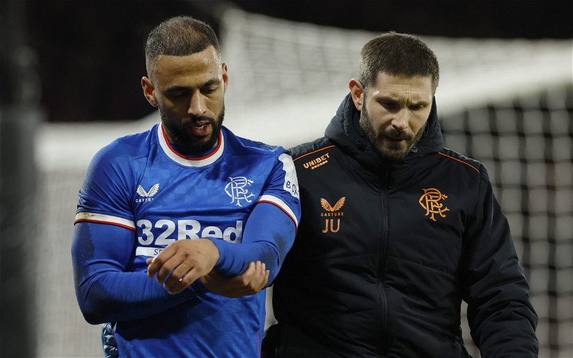 Image for ‘That’s him out for 6 month’ ‘Pulled a muscle’ ‘out till December’ Ibrox fans turn on serial crock