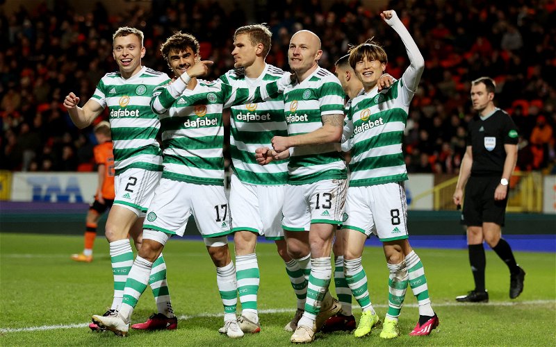 Image for Watch Celtic’s incredible breakthrough goal at Tannadice
