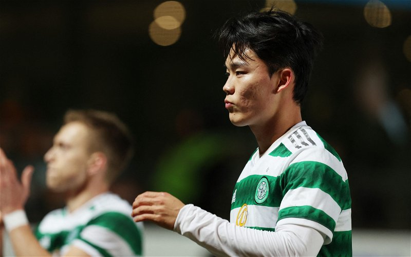 Image for Watch Oh join Kyogo in Celtic’s post match Tannadice celebrations