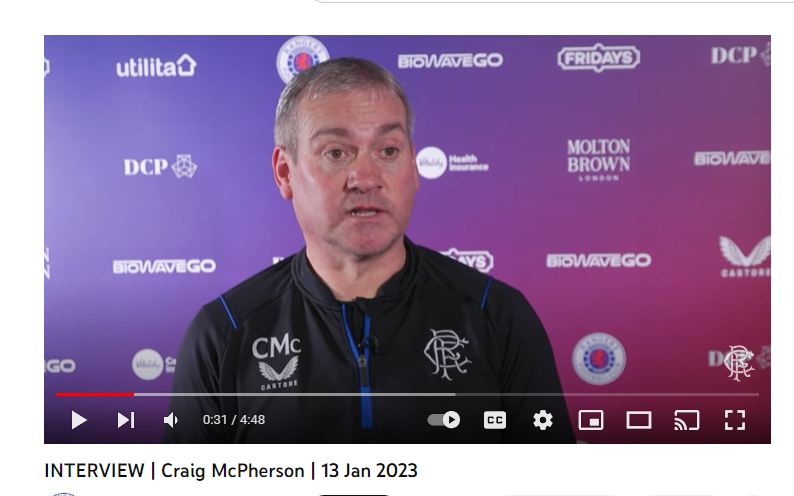 Image for Craig McPherson joins the ever growing Ibrox Roll of Shame