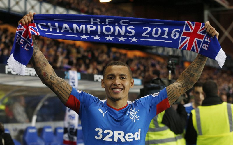 Image for The ultimate self delusion as James Tavernier compares himself with Kylian Mbappe